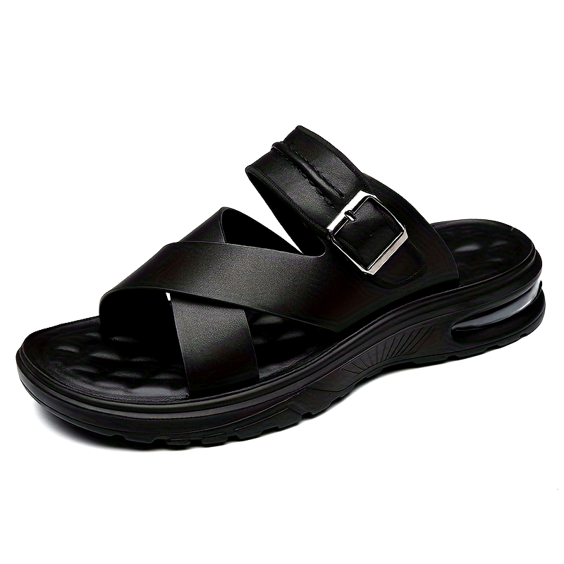 Men's Street Fashion Air Cushion Soft Bottom Anti-slip Vacation Leisure Slippers